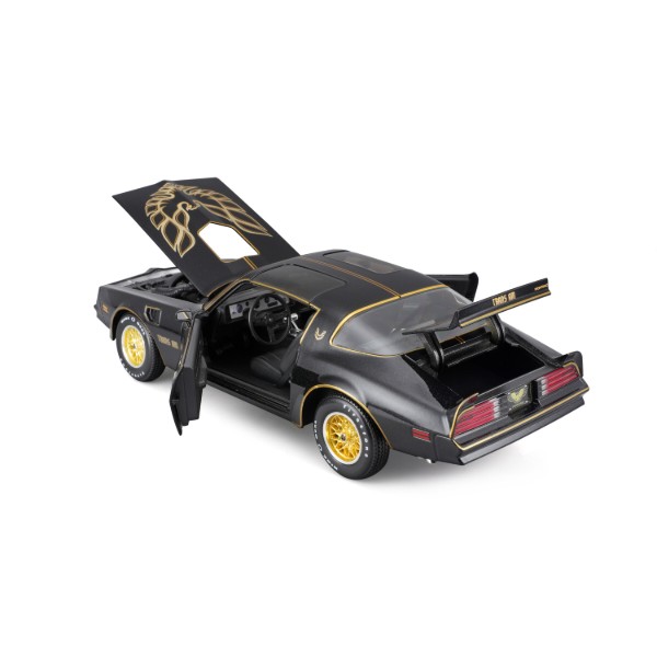 Фото - Колекційна машинка 1:18 Maisto 1978 Pontiac Firebird Trans Am (31464 met.black)